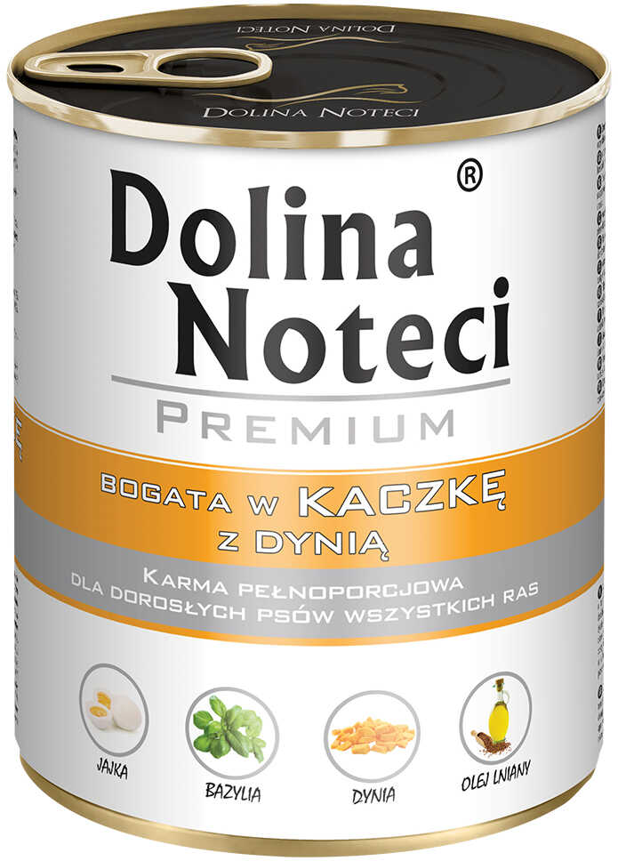 Dolina Noteci Premium, 24 x 800 g - Kaczka z dynią
