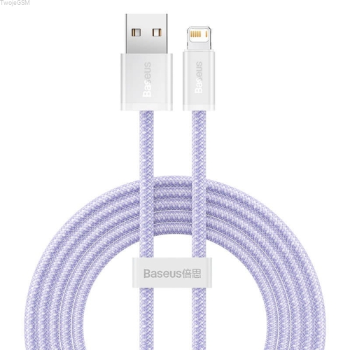 Baseus Kabel USB do Lightning Dynamic 2, 2.4A, 2m (fioletowy)