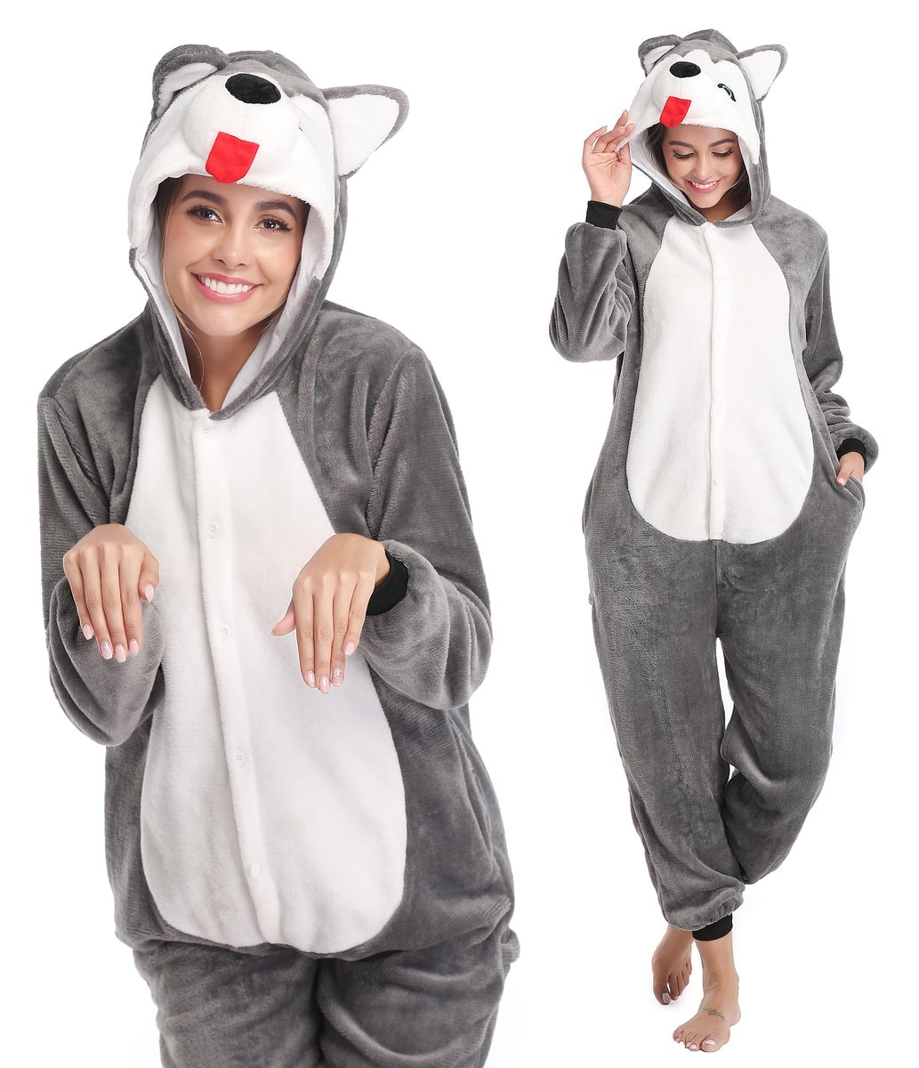 Husky Pies Piesek Piżama Kigurumi Onesie 158