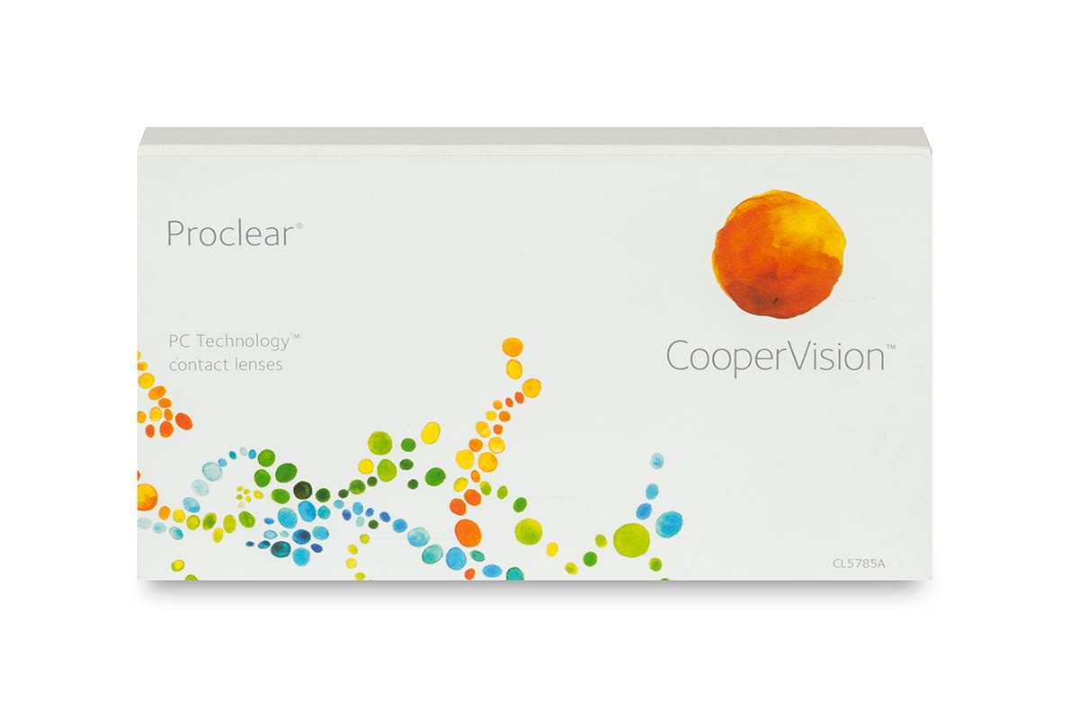 CooperVision Proclear 3 szt. Soczewki miesięczne (13.50 dpt & BC 8.6)