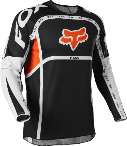 Fox 360 Dvide Jersey Black/White/Orange
