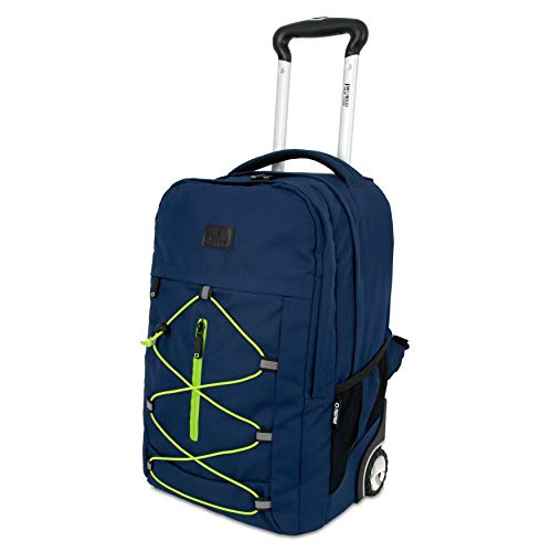 J World New York Unisex J World New York Lash laptop zwijany plecak do szkoły i podróży torba na kółkach