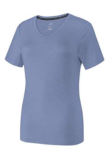 Joy Sportswear Zamira T-shirt damski z oddychającego elastanu, wysokiej jakości koszulka sportowa z krótkim rękawem z eleganckim dekoltem w serek