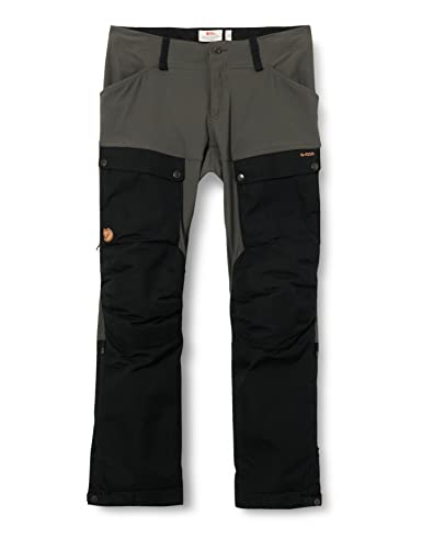 FJÄLLRÄVEN Spodnie damskie Keb Trousers W czarny Schwarz (Schwarz/Steingrau) 32