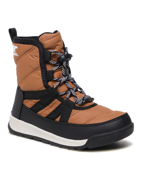 Sorel Śniegowce Youth Whitney™ II Short Lace Wp NY3903-287 Brązowy