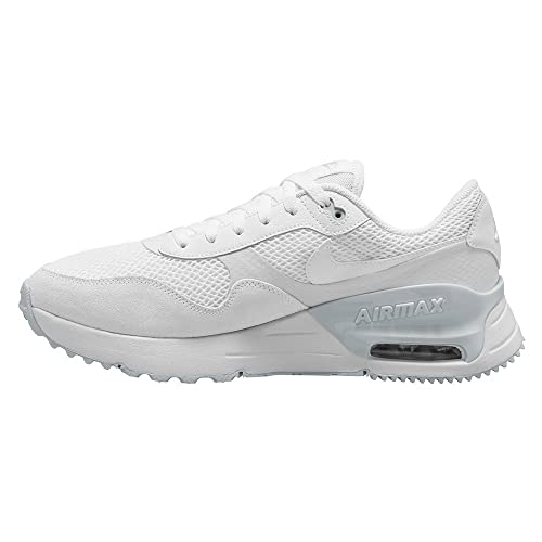 Nike Air Max Systm, Trampki męskie, White Pure Platinum, 40 EU, White White Pure Platinum, 40 EU