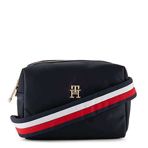 Tommy Hilfiger Damski TH Flow LRG Crossover Solid, Space Blue