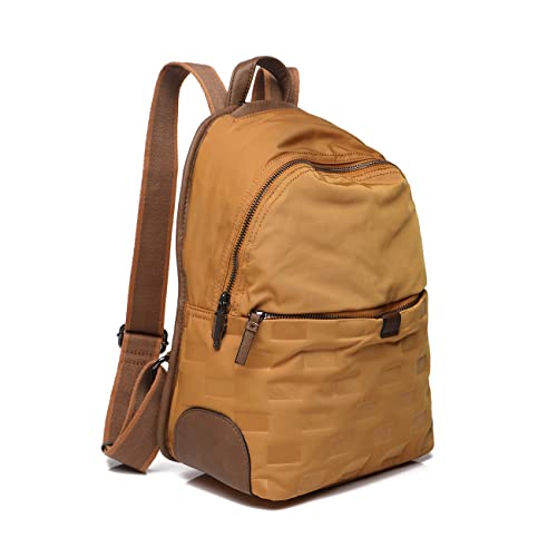 Abbacino plecak na i-Pad z wyściełanego nylonu, Bursztyn