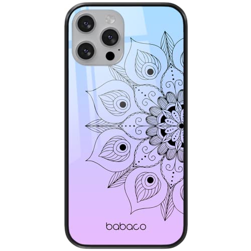 ERT GROUP etui na telefon Huawei P40, case oryginalny i oficjalnie licencjonowany przez Babaco, wzór Mandalas 001, wykonany z hartowanego szkła, optymalnie dopasowany, etui ochronne