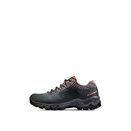 Mammut Damskie buty trekkingowe Nova IV Low GTX do wędrówek i wędrówek, Black Apricot Brandy, rozm. 42 2/3 EU