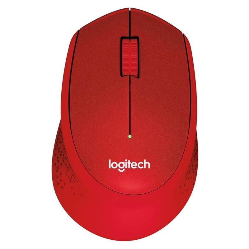 Logitech M330 Silent Plus czerwona (910-004911)