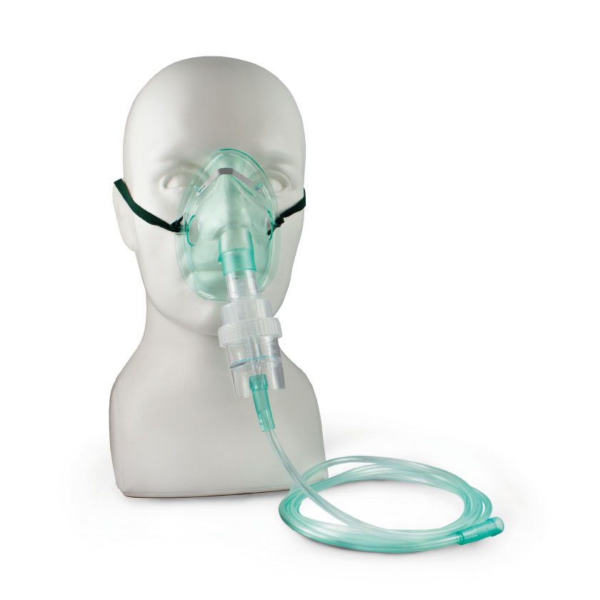 Zestaw inhalacyjny dla dzieci rozmiar S - uniwersalny Maska dla dzieci z nebulizatorem i drenem