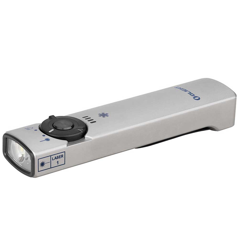 Latarka ze wskaźnikiem laserowym Olight Arkfeld Winter 3 Titanium - 1000 lumenów (ARKFELD WINTER 3)