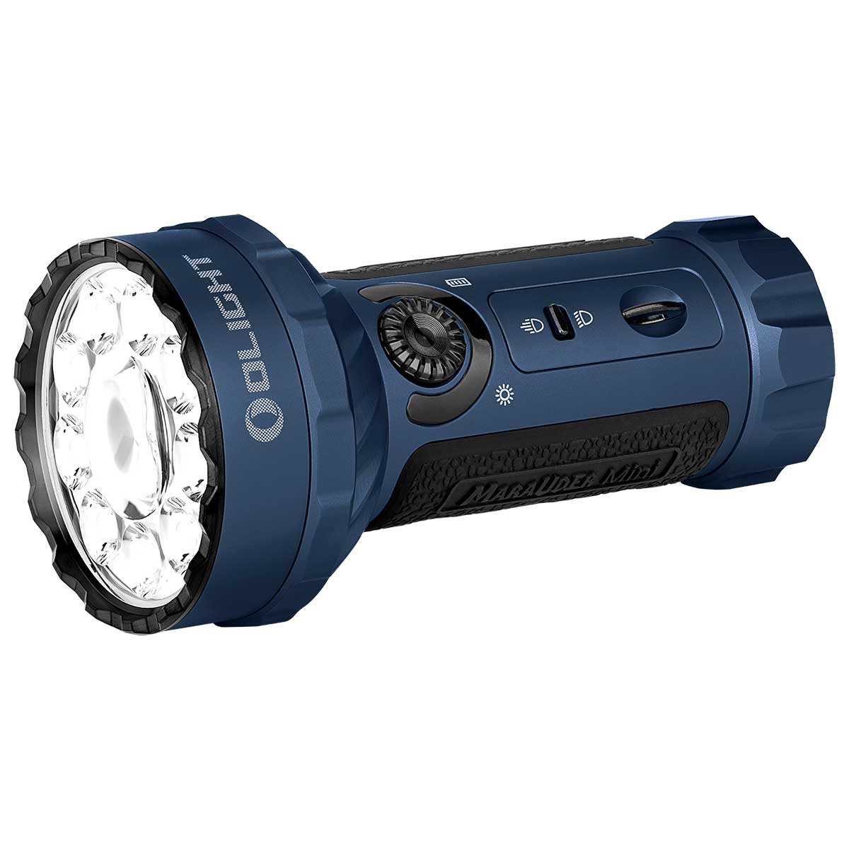 Latarka akumulatorowa Olight Marauder Mini Midnight Blue - 7000 lumenów, zasięg 600 m