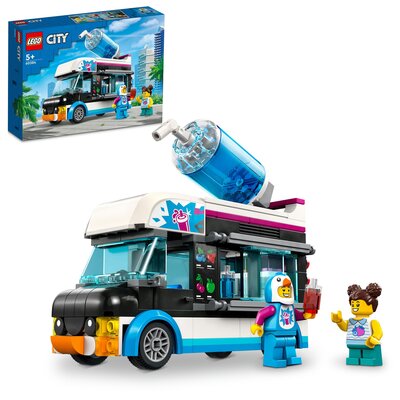 LEGO City Pingwinia furgonetka ze slushem 60384