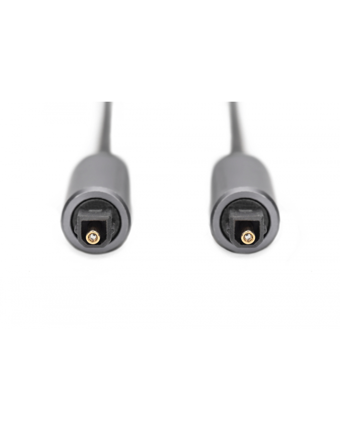 Kabel audio DIGITUS PREMIUM optyczny Toslink 2.2mm/Toslink 2.2mm M/M nylon aluminium 3m