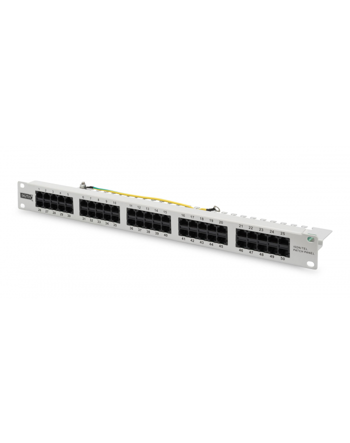 Digitus Patch panel telefoniczny 50 kat.3 ISDN nieekranowany DN-91350-1