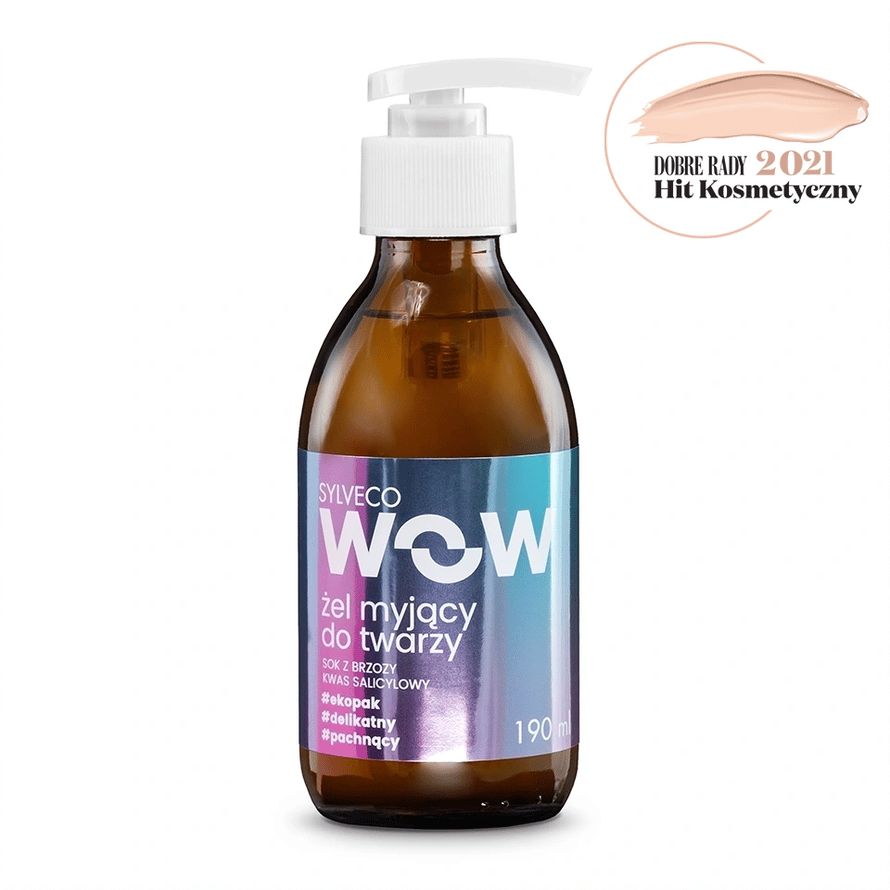 Sylveco SYLVECO WOW Żel myjący do twarzy 190ml 5902249016383