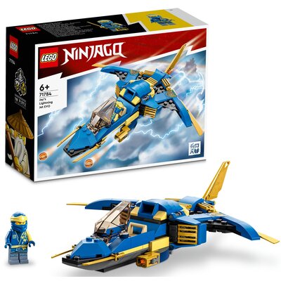 LEGO Ninjago Odrzutowiec ponaddźwiękowy Jay’a EVO 71784