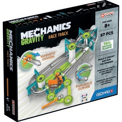 GeoMag Klocki magnetyczne Mechanics Gravity 67 elementów GXP-790458