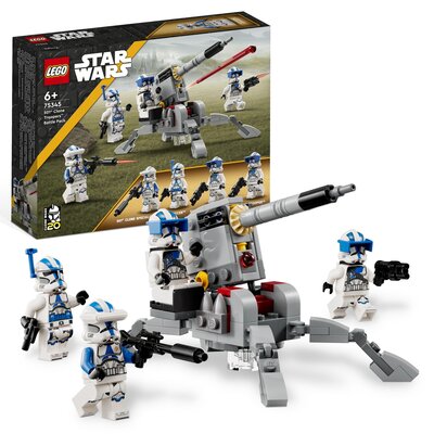 LEGO Star Wars Zestaw bitewny – żołnierze-klony z 501. legionu 75345