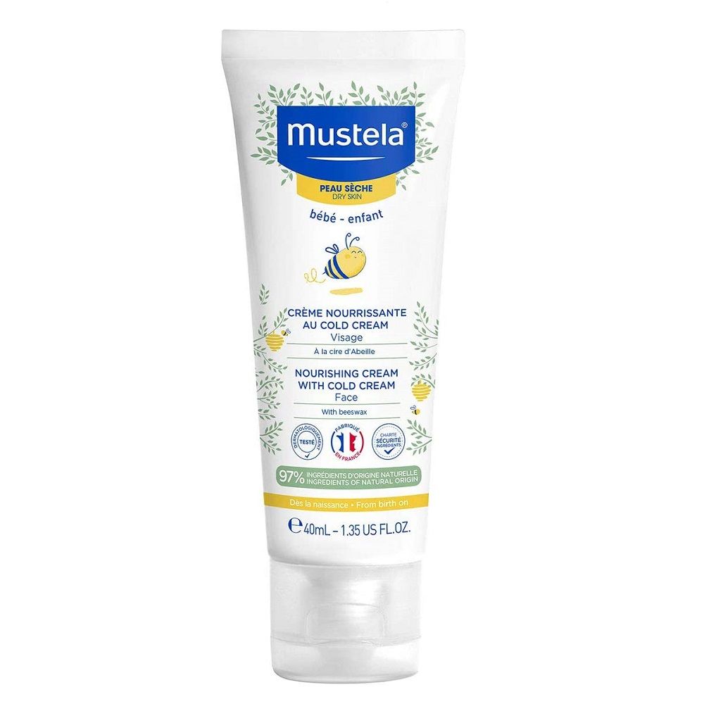 MUSTELA_Bebe Enfant Nourishing Cream With Cold Cream nawilżający i relaksujący krem dla dzieci 40ml