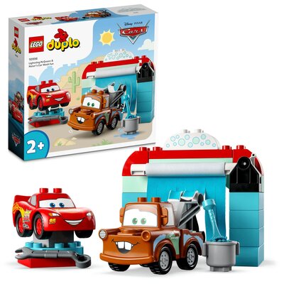 LEGO Duplo Zygzak McQueen i Złomek - myjnia 10996