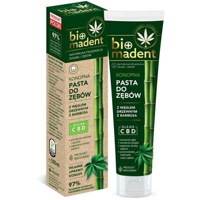 ANNABIS Bio Madent konopna pasta do zębów 100g olejek CBD