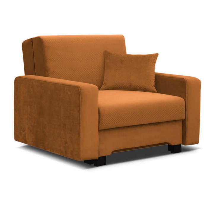 Fotel rozkładany z funkcją spania LUX-1 / kolory