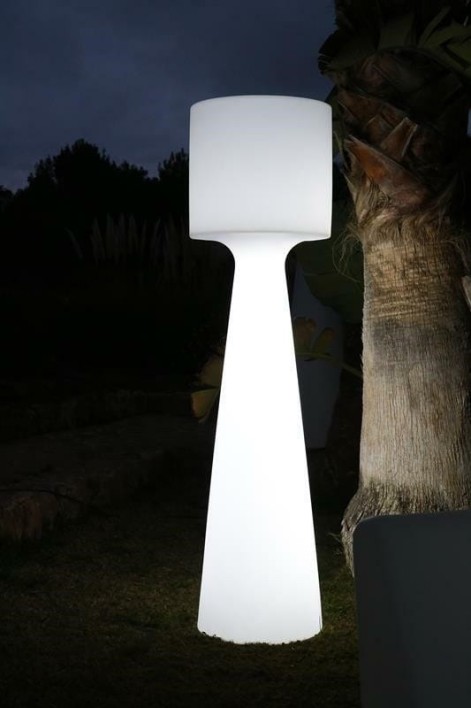 New Garden Lampa ogrodowa GRACE 170 BATTERY biała KH.12634