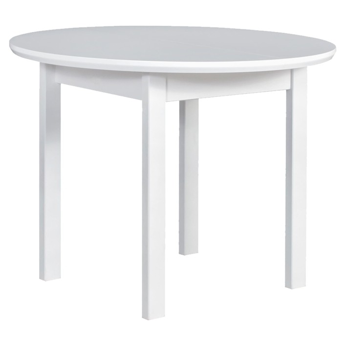 Stół drewniany POLI 1 okleina dąb 100x100/130