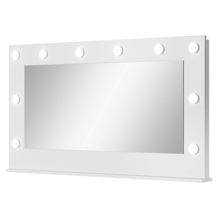 Lustro z ledami ADA białe