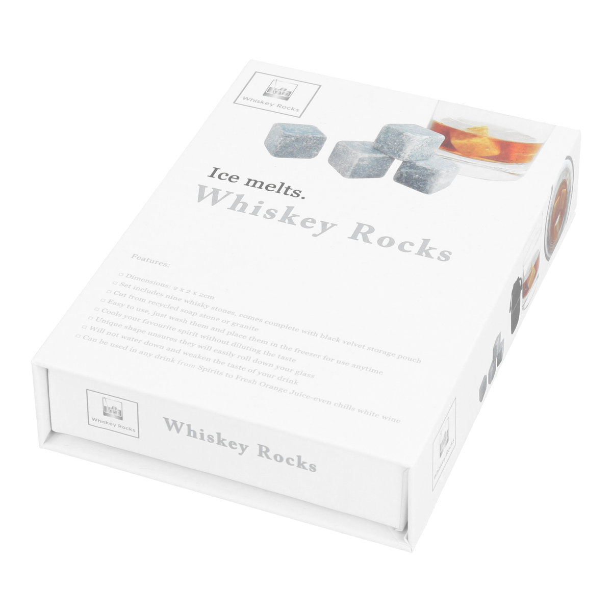 Whisky stones Kamienie lodowe zestaw premium