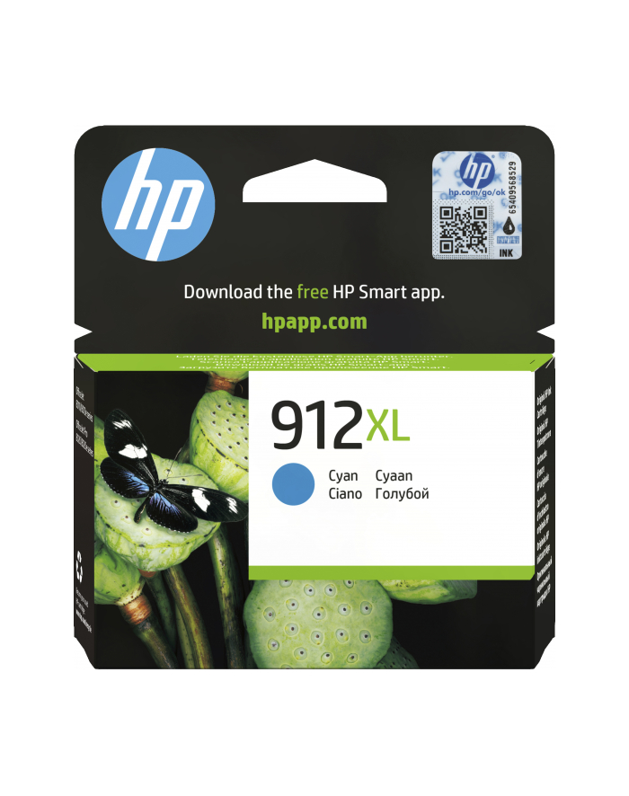 Hewlett-Packard HP oryginalny ink / tusz 3YL81AE#301, 912XL, cyan, blistr, 825s, high capacity, Officejet 8012, 8013, 8014, 8015 OJ Pro 80 3YL8 3YL81AE#301