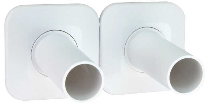 Zestaw maskujący rozety tuleje biały TULLY