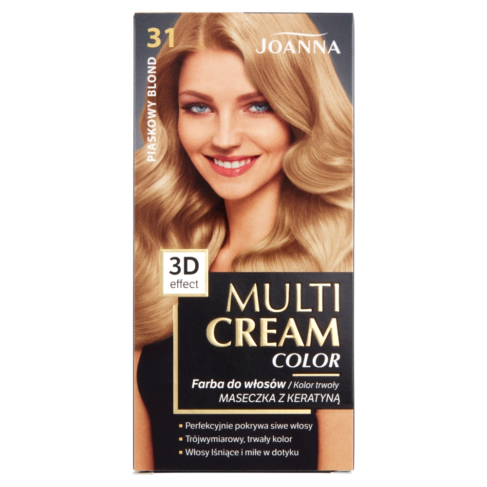 Joanna JOANNA_Multi Cream Color farba do włosów 31 Piaskowy Blond