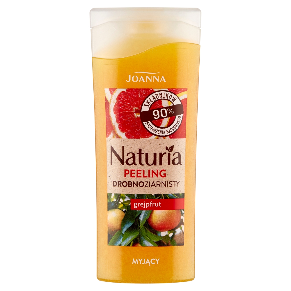 Joanna Naturia drobnoziarnisty myjący peeling do ciała Grejpfrut 100g