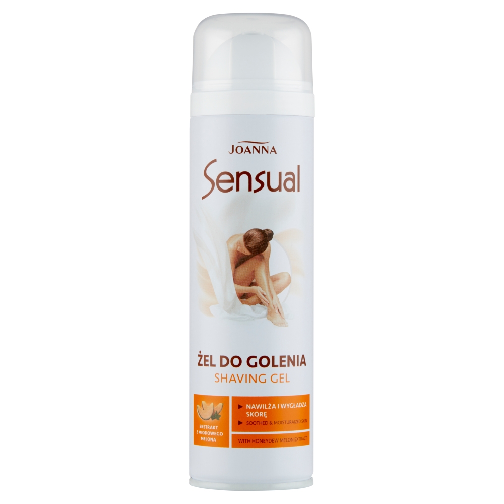 Joanna Sensual żel do golenia dla kobiet melon miodowy 200ml