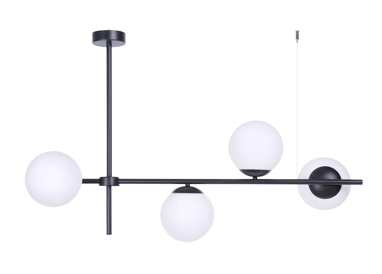 Nowoczesna lampa wisząca z kloszami - S867 C6-C43