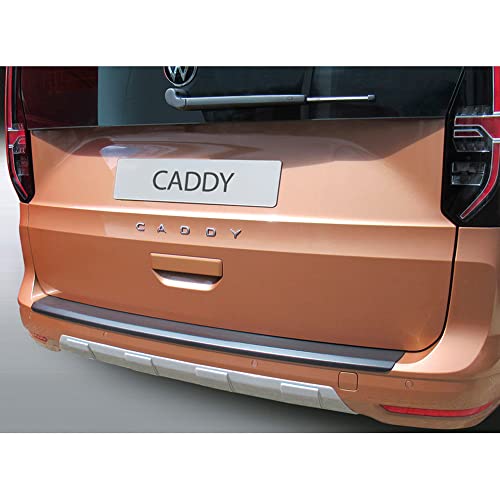 RGM Spódnica na tylny zderzak 'Skid-Plate' kompatybilna z Volkswagen Caddy V Box/MPV 2020 - srebrna ABS