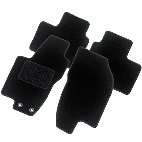 AUTOSTYLE TM BM561 dywaniki samochodowe pasujące do BMW X3 (G01) 2017-& X4 (G02) 2018-& iX3 (G08) 2020, Black