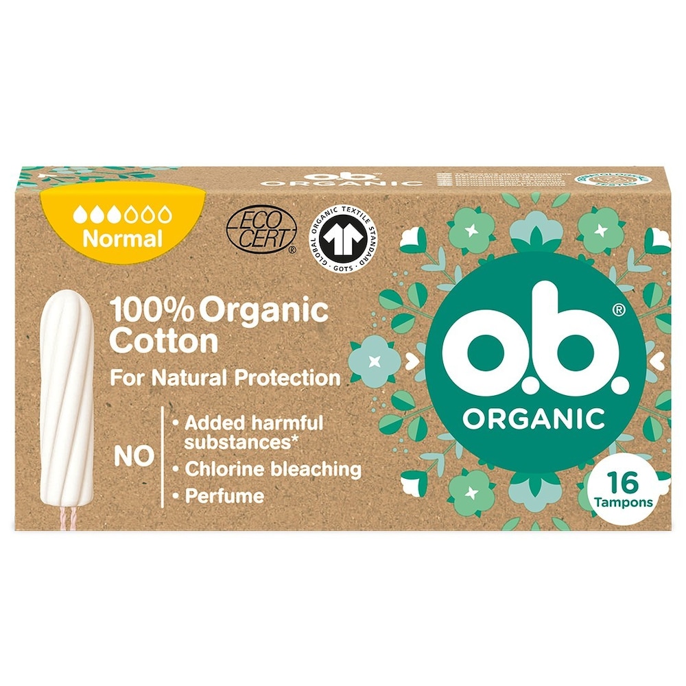 O.B. OB tampony Organic Normal 8Y43RX 8Y43RX SAM ONE