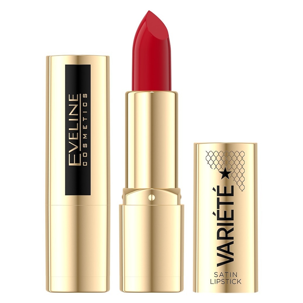 Eveline Cosmetics Cosmetics - VARIETE Satin Lipstick - Satynowa pomadka do ust - 06 Femme Fatale