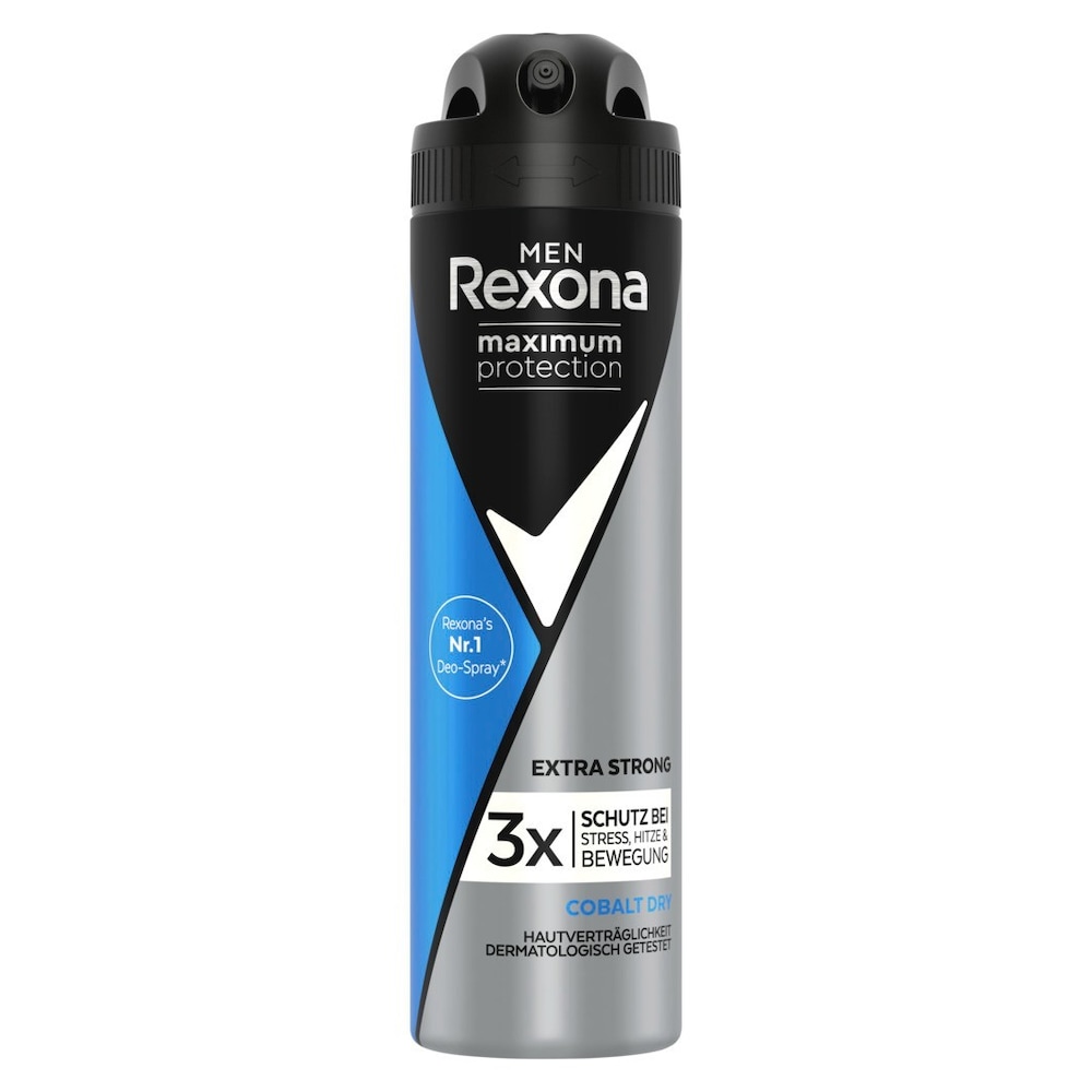 Rexona Antyperspirant w sprayu antyperspirant Men Maxi mum Protection Cobalt 150 ml