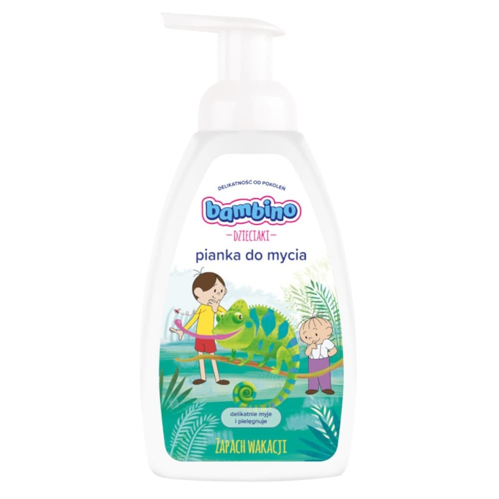 Bambino Dzieciaki Pianka do mycia Zapach Wakacji 500 ml