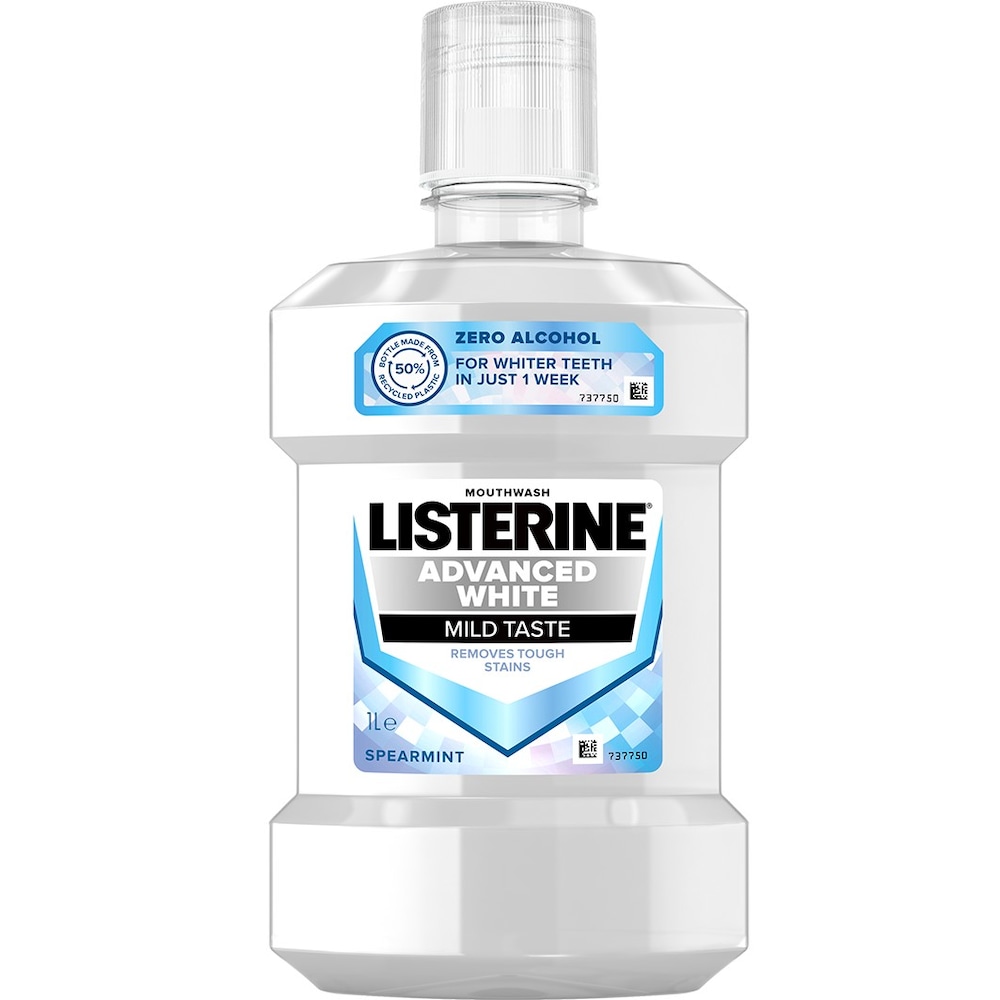 Listerine Listerine Advanced White Płyn do płukania jamy ustnej 1 L LISTERINE 491967