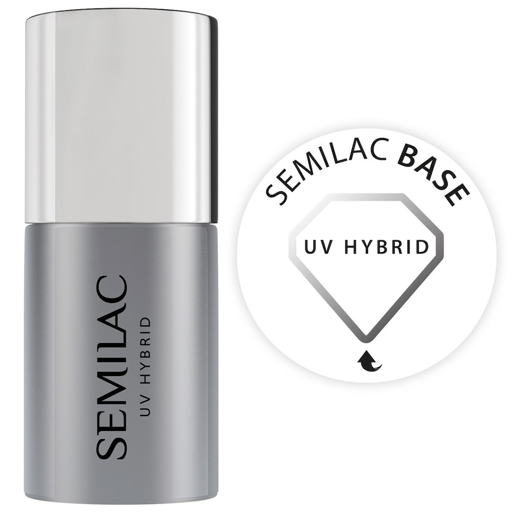 Semilac UV Hybrid baza do Lakier hybrydowego 7ml