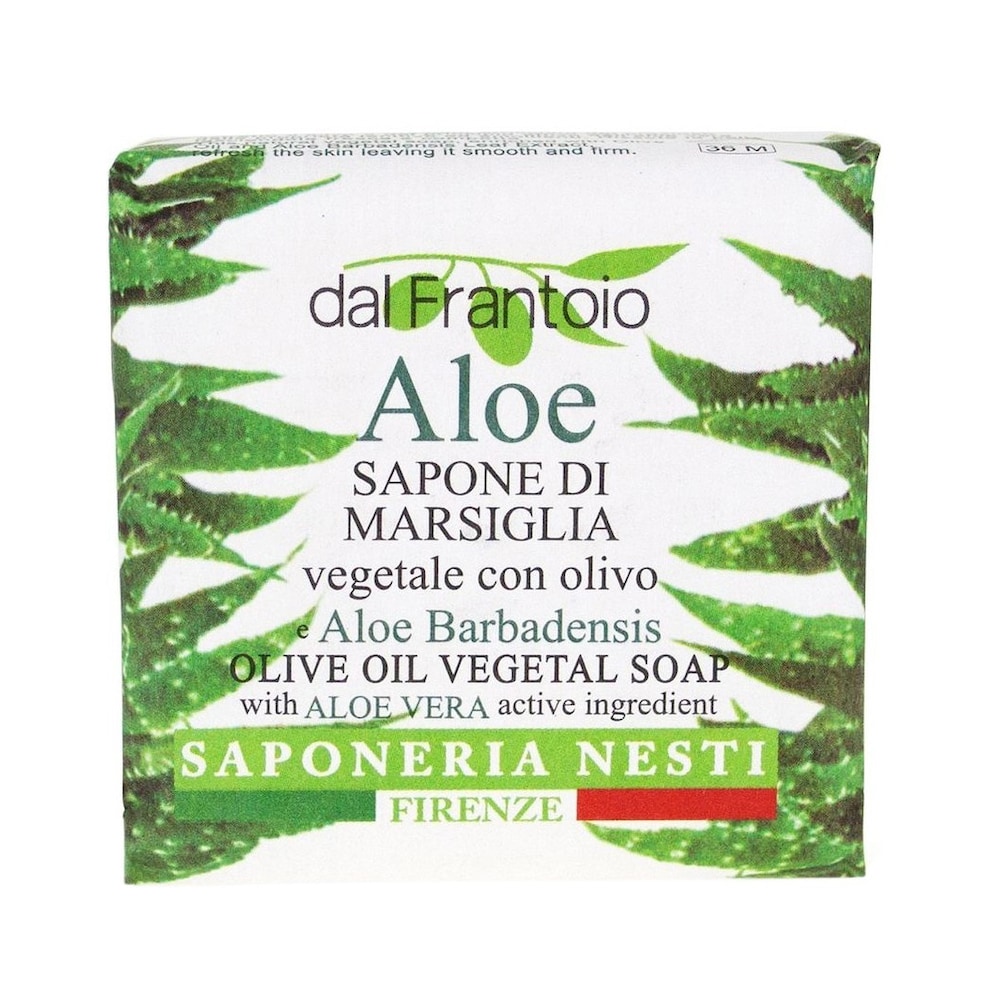 Naturalne mydło Marsylskie Aloes Oliwki 100g