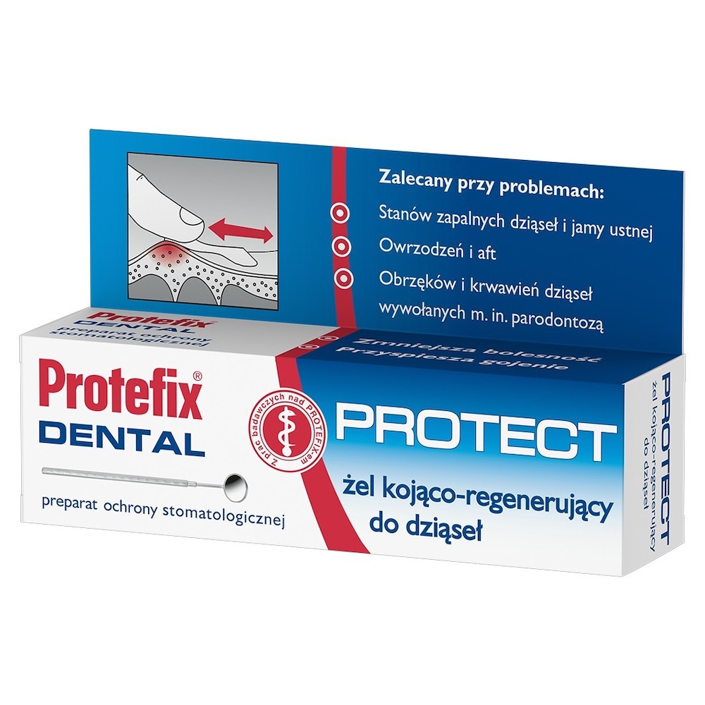 Queisser Pharma Protefix protect żel kojąco-regenerujący do dziąseł 10 ml