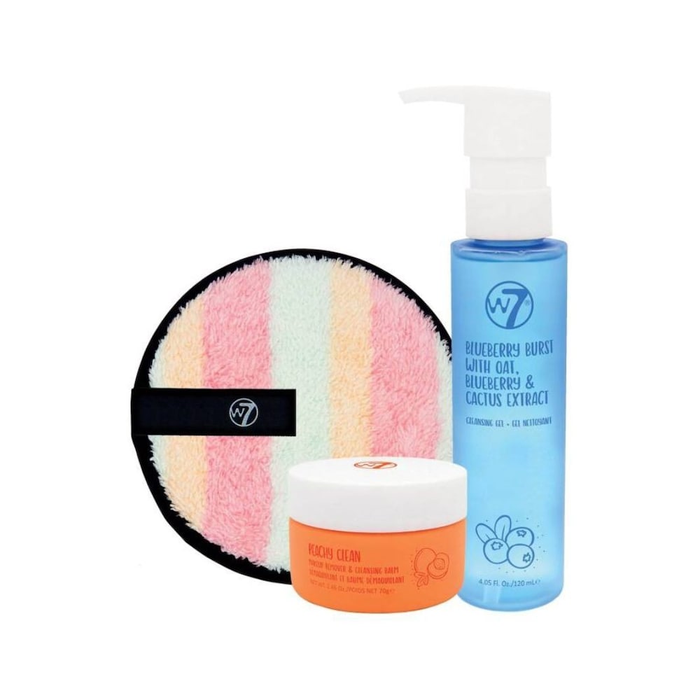 W7 DOUBLE CLEANSING Gift Set ZESTAW DO OCZYSZCZANIA TWARZY